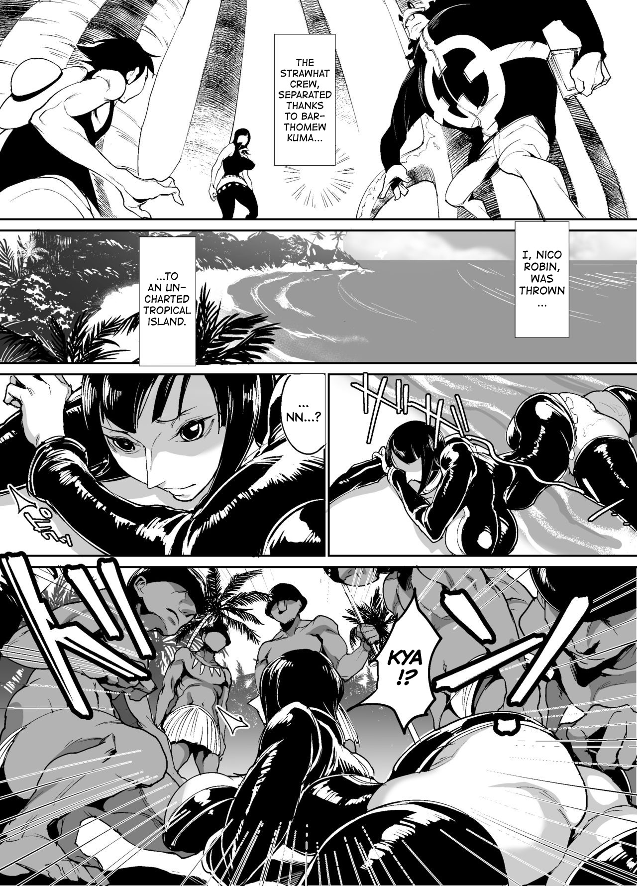 Hentai Manga Comic-v22m-The Female Archeologist Nico Robin Getting By Other Cultures-Read-2